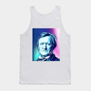 Richard Wagner Snowy Portrait | Richard Wagner Artwork 13 Tank Top